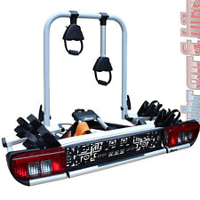 Portabici Atera Strada Sport M2 per 3 biciclette o e-bike gancio di traino posteriore