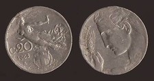 20 CENTESIMI 1908 LIBERTA' -