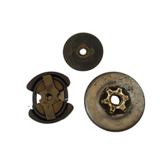 FRIZIONE E CAMPANA PER MOTOSEGA PARTNER FORMULA 60 420 POULAN ricambi usati