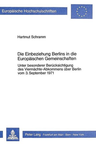 Die einbeziehung berlins - die,