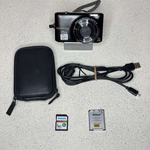 Nikon coolpix s6400 black - coolpix, 16