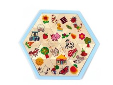 Gioco IN Legno di Disposizione