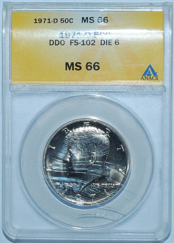 1971 anacs ms66 - 1971, d