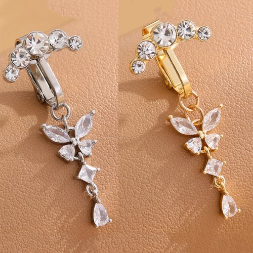 Anello piercing clip - anello, su