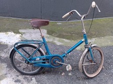 Bicicletta Bianchi misura 20 freni pattini colore blu no Graziella Olmo Mirella 