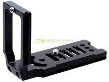 Piastra treppiedi angolare sgancio rapido.