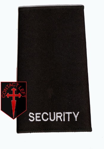 New black security badge - new,