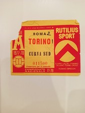 ROME TURIN 1977 78 football