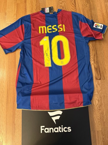 Maglia firmata lionel messi - maglia,
