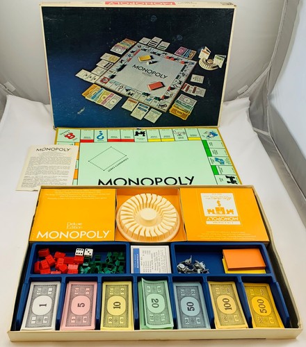 Gioco monopoly deluxe 1974 - monopoly, di