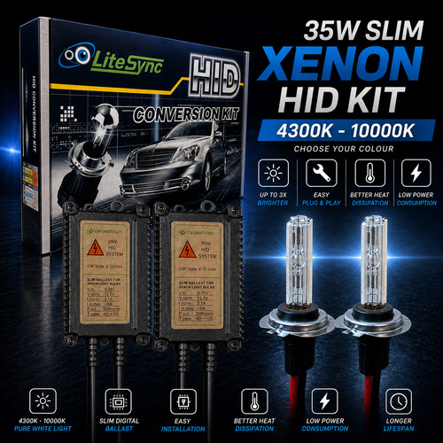 Kit conversione 35w h7r - kit,