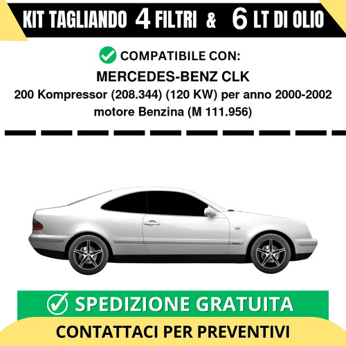 Tagliando per mercedes - per, mercedes-benz