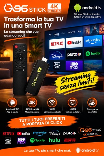 Stick telecomando smart - tv,