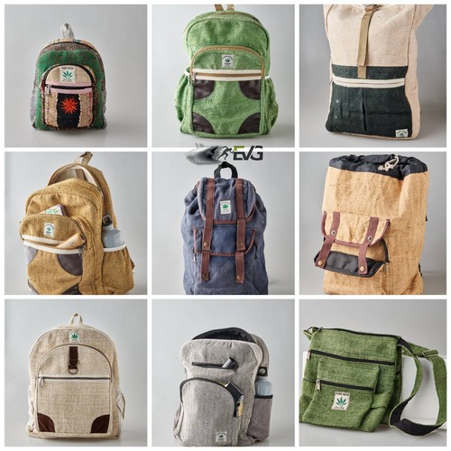 Zaino borsa tracolla - borsa, canapa
