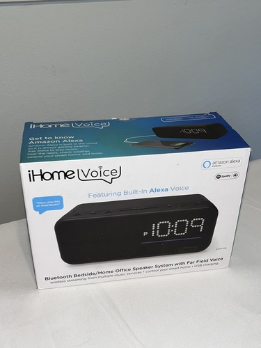 Ihome voice clock bluetooth - voice,