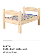 IKEA DUKTIG Letto per Bambole
