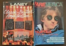 FARE MUSICA N° 60 1986 TALK TALK HAL WILLNER STEVE GADD OMAR HAKIM IBANEZ JVC 