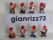  Sorpresine Kinder Ferrero Serie Gnomi Artigiani senza cartina. 