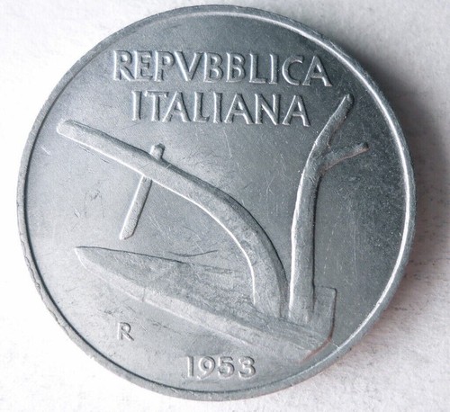 1953 italy lire excellent - 1953, 10