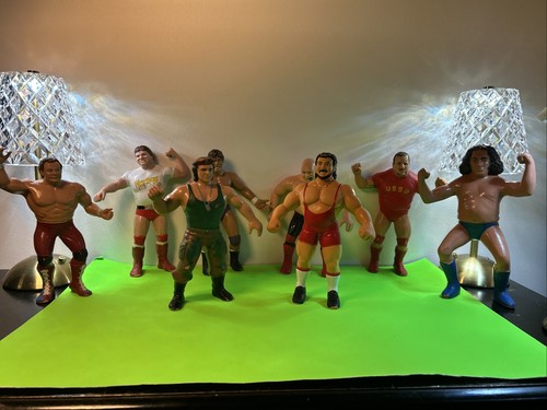 Lotto figurine wrestling wwf - lotto,