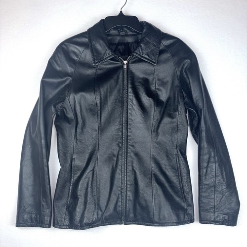 Wilson giacca pelle nera - giacca,