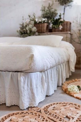 Vestiletto matrimoniale con - vestiletto,
