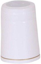 N°100 CAPSULE PVC color bianco Ø 33 x 55 per bottiglie vino
