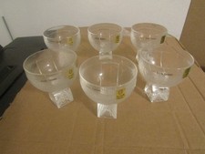 Servizio 6 Coppe Vetro Design