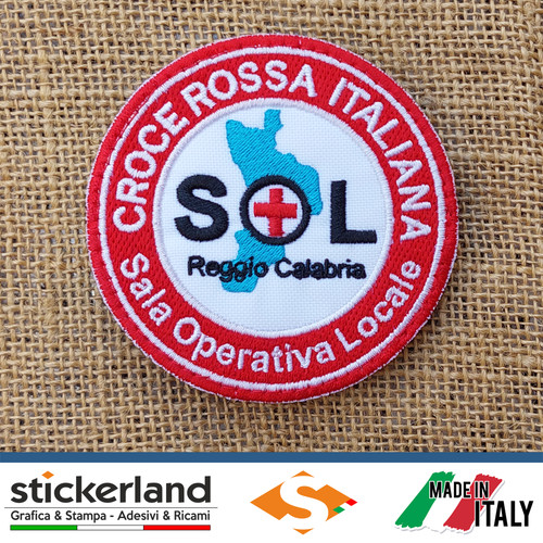 Toppa patch croce - toppa,