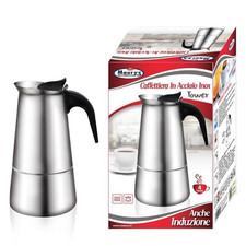 MAURY'S CAFFETTIERA IN ACCIAIO