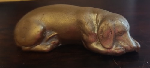 Statuette ancienne chien - ancienne,