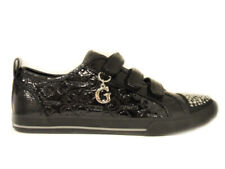 Guess Glamtastic nero scarpe con strappi bambina strass sulla punta baby shoes