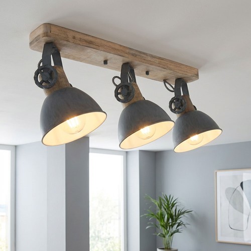 Legno lampada soffitto - lampada,