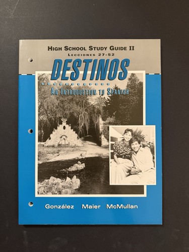 Destinos high school study - destinos,