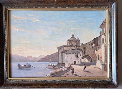 Anonimo dipinto lago - anonimo, maggiore