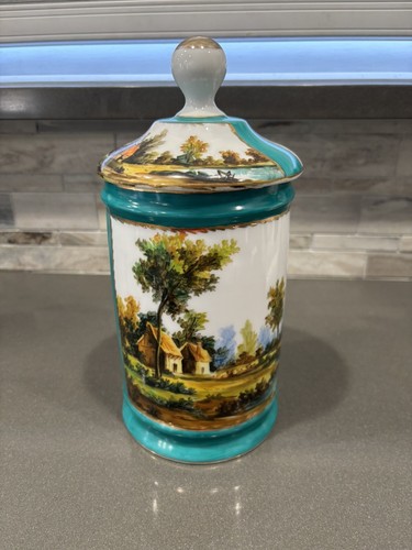Vaso coperto porcellana