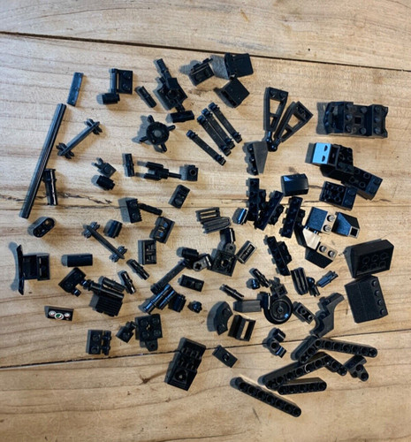 Lego nero piccolo lotto - lego, pezzi