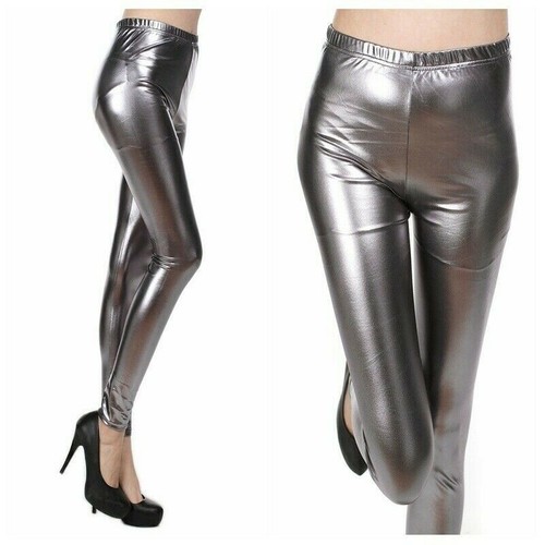 Pantaloni donna donna ecopelle