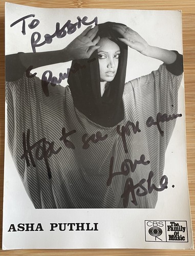 Asha puthli autografo - puthli,