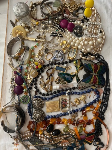 Lot divers bijoux vintage - divers,