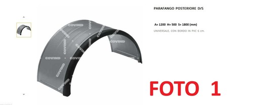 Parafango posteriore - parafango,