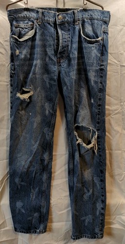 Jeans denim playboy logo - jeans,