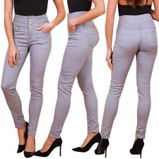 Jeans skinny donna 4 bottoni