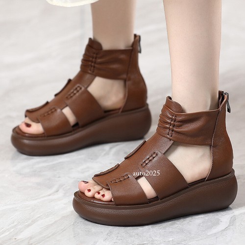 Sandali donna punk - goth, vera