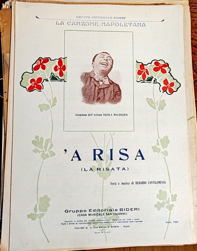 Spartito risa la - , risata