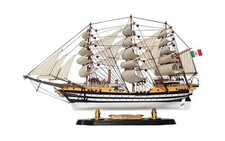 SAILINGSTOR Modellino Nave in Legno Amerigo Vespucci Scala 1/190 Replica Modalità Spedizione...