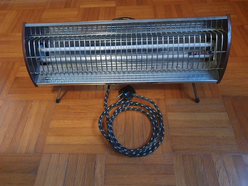 Stufa elettrica vintage