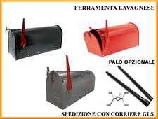 Cassetta postale per letttere tipo america USA MAIL in alluminio ondulato