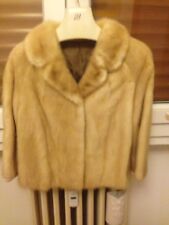 Visone Miele Bolero Donna