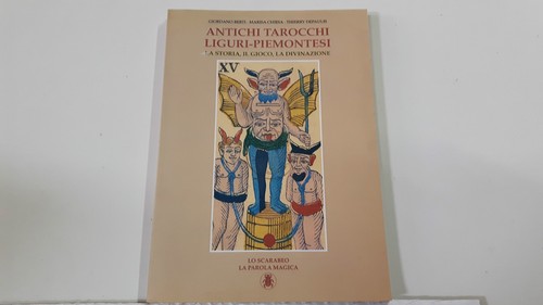 Libro antichi tarocchi - antichi, liguri